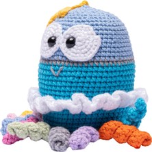 Die Grup Tr Storybuddy Denizanası Sesli Uyku Arkadaşı - Amigurumi Oyuncak Figürü, 34 Dakika Sakinleştirici Ninni ve Masal (Bigione Cihazı ile Çalışır)