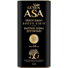 Die Grup Tr Güven Asa Erken Hasat Soguk Sikim Natürel Sizma Zeytinyagi 5 Litre