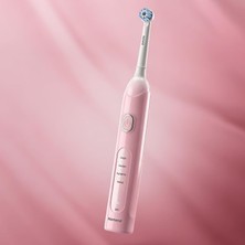 Die Grup Tr Brushboss 4701H 4 Modlu 21 Gün Kullanım Süreli Akıllı Zamanlayıcılı Şarjlı Diş Fırçası Pembe