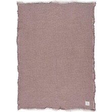 Die Grup Tr 4 Katlı Müslin Battaniye Pamuksu Yumuşaklık Bebek Çocuk Müslin ÖRTÜ%100 Pamuk 80 * 110 cm Kahverengi 110 x 80