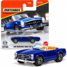 Die Grup Tr C0859 Matchbox 1:64 Tekli Arabalar 1963 Mercedes-Benz 230 Sl JHP10