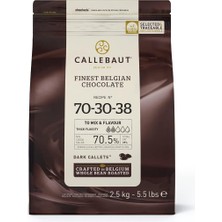Die Grup Tr Koyu Çikolata; 70,5%, Callets, 2,5 kg Originalabpackung