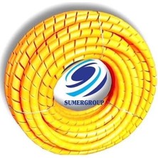 Die Grup Tr 32MM Sarma Toplama Spirali 25 Metre (Sarı)