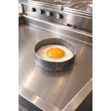 Die Grup Tr 11 cm Yuvarlak Yumurta Omlet Çemberi - Krep Pankek Pişirme Kalıbı