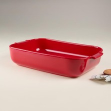 Die Grup Tr Yıldız Elissa Dikdörtgen Fırın Kabı Kırmızı 41 cm