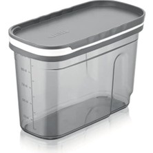 Die Grup Tr Foly Life Hava Geçirmez Yemek Hazırlama Saklama Kutusu 1250 ml Kilitli Kapaklı Yeniden Kullanılabilir Plastik Gıda Saklama Kabı, Istiflenebilir Mutfak Düzenleyici Kutuları, Bpa Içermez ve Mikrodalg