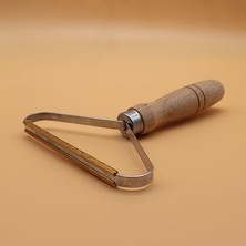 Die Grup Tr Ahşap Saplı Metal Tiftik ve Tüy Toplama Rulosu, 14 cm