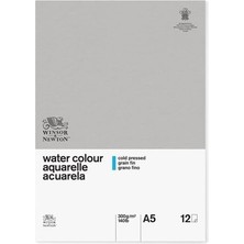 Die Grup Tr Aquarellblock Klasik Spiral Bağlantı, Pamuk, 12 Blatt, 300G/M², Feinkorn - A5, Klassisch Einseitig Geleimt