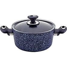 Die Grup Tr Stoneco 20X10 cm Indiksiyonlu Tencere Cam Kapaklı