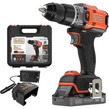 Die Grup Tr Black&decker BLD683D1XK-QW 18V Powerconnect™ Akülü Darbeli Matkap (Fırçasız, 1x 2,0AH Akü, 1A Şarj Cihazı ve Kit Kutusu Ile)