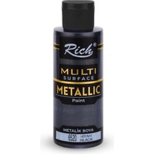 Die Grup Tr Multi Surface Metalik Boya, 120 Ml, Siyah