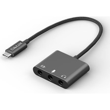 Die Grup Tr USB C - 3,5 mm Kayıt Adaptörü, Hat ve Mikrofon Girişi ve Kulaklık Çıkışı