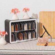 Die Grup Tr Standlı Baharatlık Takımı, Kaşıklı ve Kapaklı, 12'li Set