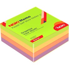 Die Grup Tr Noki Yapışkanlı Not Kağıdı, 75X75 Mm, Bahar, 4 Renk, 400 Yaprak