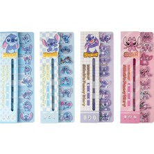 Die Grup Tr Elegant Yapışkanlı Not Kağıdı, 24X60MM, 8li 20 Yaprak Seti, 4lü Stitch