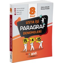 Gizli 8. Sınıf LGS Usta İşi Paragraf Denemeleri Gizli Yayınları