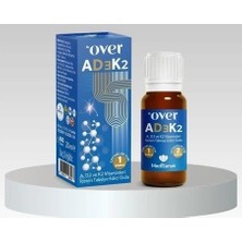 Die Grup Tr Over AD3K2 Vitamin, A, D3 ve K2 Vitamini Içeren Takviye, 20 ml