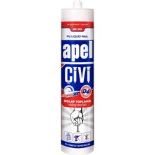 Die Grup Tr Soudal Apel MK300 Poliüretan Sıvı Çivi, Şeffaf, 390 G