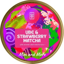Die Grup Tr Ube Strawberry Matcha - Çilekli Superfood Ube Matcha Tozu 25 G