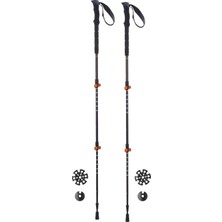 Die Grup Tr 78376HCC Trekking Batonu, Üniseks, Siyah, 60-135 cm