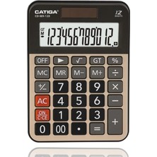 Die Grup Tr Catiga CD-MX-120 Masaüstü 12 Hane Hesap Makinası, Siyah