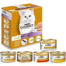 Die Grup Tr Gold Kıyılmış Karışık Ezme Kedi Yaş Maması 48X85 gr