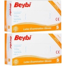 Die Grup Tr Muayene Eldiven Small Pudralı Lateks 100'LÜ Paket 2 Paket