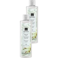 Die Grup Tr Senses White Lily Beyaz Zambak Kokulu Duş Jeli 250 Ml. Ikili Set