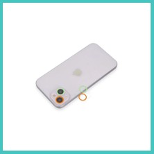 Ny Joy iPhone 13 Uyumlu Renkli Kamera Lens Koruma Cam - Turuncu-Yeşil Nyjoybz