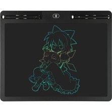 Die Grup Tr LCD Yazma Tablet Çizim Boyama Tahtası 16 Inç Yazı Tahtası Kaligrafi Elektronik Yeniden Kullanılabilir Dijital Grafik Tablet Pedi Renkli Ekran El Yazısı Eğitim Aracı Çocuk Öğrenci Için