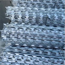 Die Grup Tr Galvanizli Çelikten Dikenli Tel Çit – 40 Adet 1 M Dikenli Tel, Bahçe, Arka Bahçe, Çiftlik Için, Uzun Ömürlü Dikenli Tel Çit Çözümü (Gümüş)