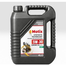 Die Grup Tr 5W30 Premium Motor Yağı 1 Litre,4litre (4 Litre)