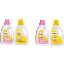 Die Grup Tr Sıvı Çamaşır Deterjanı 1.5 Lt 2 Adet ve Yumuşatıcı 1.5 Lt 2 Adet Seti