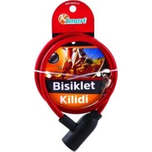 Die Grup Tr Bisiklet Kilidi, Ince, 80X2 Cm, Kırmızı