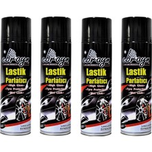 Die Grup Tr Premium Lastik Parlatıcı Tampon Parlatıcı Koruyucu Ebrayn Aerosol Sprey 500 ml Kaliteli 4 Adet