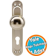 Die Grup Tr Aynalı Nikel Kapı Tokmağı Topuzu Kolu Metal Tokmak Yale