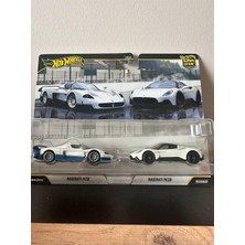Die Grup Tr 1:64 Hot Wheels Premium Car Culture 2'li Paket Maseratı MC12 - Maseratı MC20 JHW55