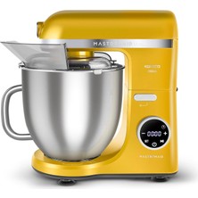 Die Grup Tr Mastermaid Chef Ultra D2000W Dijital Ekranlı Hamur Yoğurma Makinesi Pineapple Yellow 7l