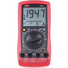 Die Grup Tr UT-58C Dijital Multimetre 20A/750VAC-20A/1000VDC+GLOBE Bant Hediy