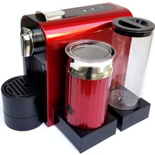 Die Grup Tr ® Latte Kapsül Kahve Makinesi (Kırmızı) - Nespresso®* Kapsülleri ile Uyumludur