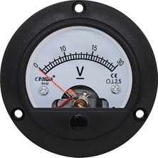 Die Grup Tr Analog Voltmetre Dh-52 0-30V Dc Volt Metre Ölçer Dairesel Panel Voltaj Ölçer Voltaj Ölçer Kargo Devresi Testi Mekanik Ekipman Için Voltaj Test Cihazı