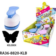 Die Grup Tr Apple Şekilli Mega Boy Delgeç/şekilgeç 4.3 cm Delgeç Kelebek