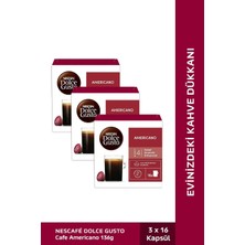 Die Grup Tr Nescafe Dolce Gusto Coffee Americano 16 Kapsül x 3 Adet