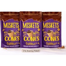 Die Grup Tr Bitter Çikolata Dolgulu Mini Kornet 70 gr x 3 Adet