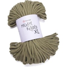 Die Grup Tr Art Macrame Braıded Xl - Makrome Ipi YEŞİL-793