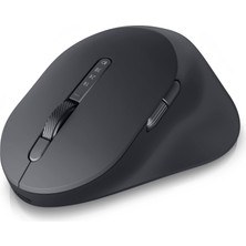 Die Grup Tr Pro Premium Mouse – MS900 – Siyah – 570-BBCB 2,4 Ghz Kablosuz ve Bluetooth 5.1, Usb-A Alıcı, 8000 Dpı Track-On-Glass Sensör, 7 Programlanabilir Tuş,3 Aya Kadar Kadar Pil Ömrü, Usb-C Şarj, Ergonomik