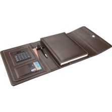 Die Grup Tr 2027 Yılı Premium Tasarım Hediyelik Organizer Ajanda Kılıflı Tarihli Çizgili 168 Yaprak 17X24 Ajandalı Mıknatıs Kapaklı Vegan Deri 22X26 Cm. Kahverengi
