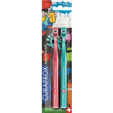 Die Grup Tr Cs Kids Çocuk Diş Fırçası, Special Edition: Kids Graffiti, 2 Adet, Çocuklar Için Ultra Yumuşak Diş Fırçası
