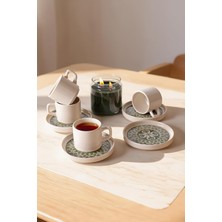 Die Grup Tr Timeless Green Stackable Çay Takımı 8 Parça 4 Kişilik 21975