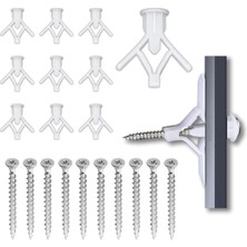 Die Grup Tr Alçıpan Dübeli ve Vida Seti, Dübel 4X33,5 Mm—vida 4X50 mm (10'lu)